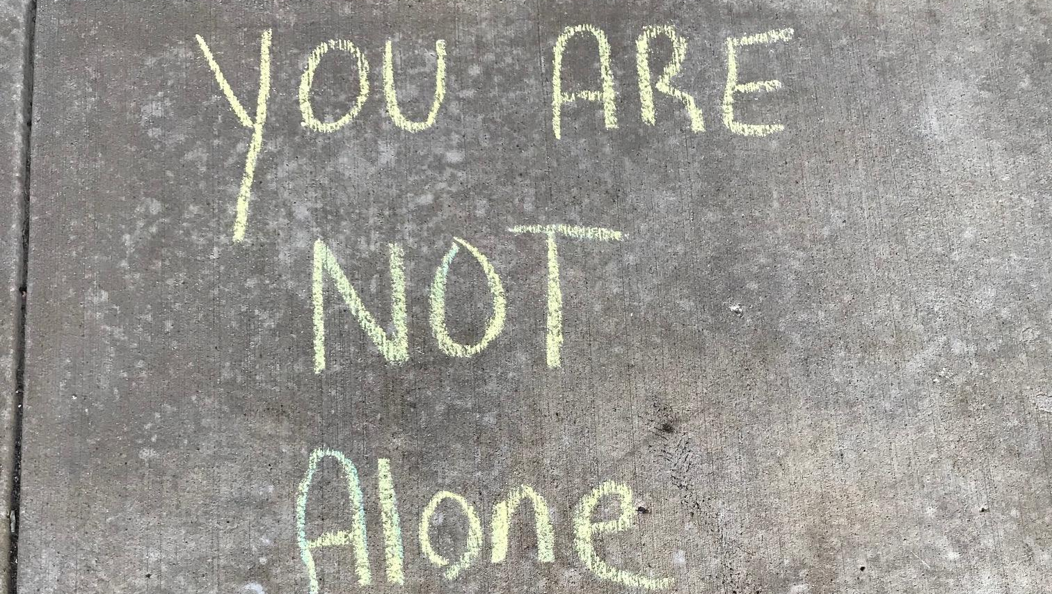 You are NOT alone chalk