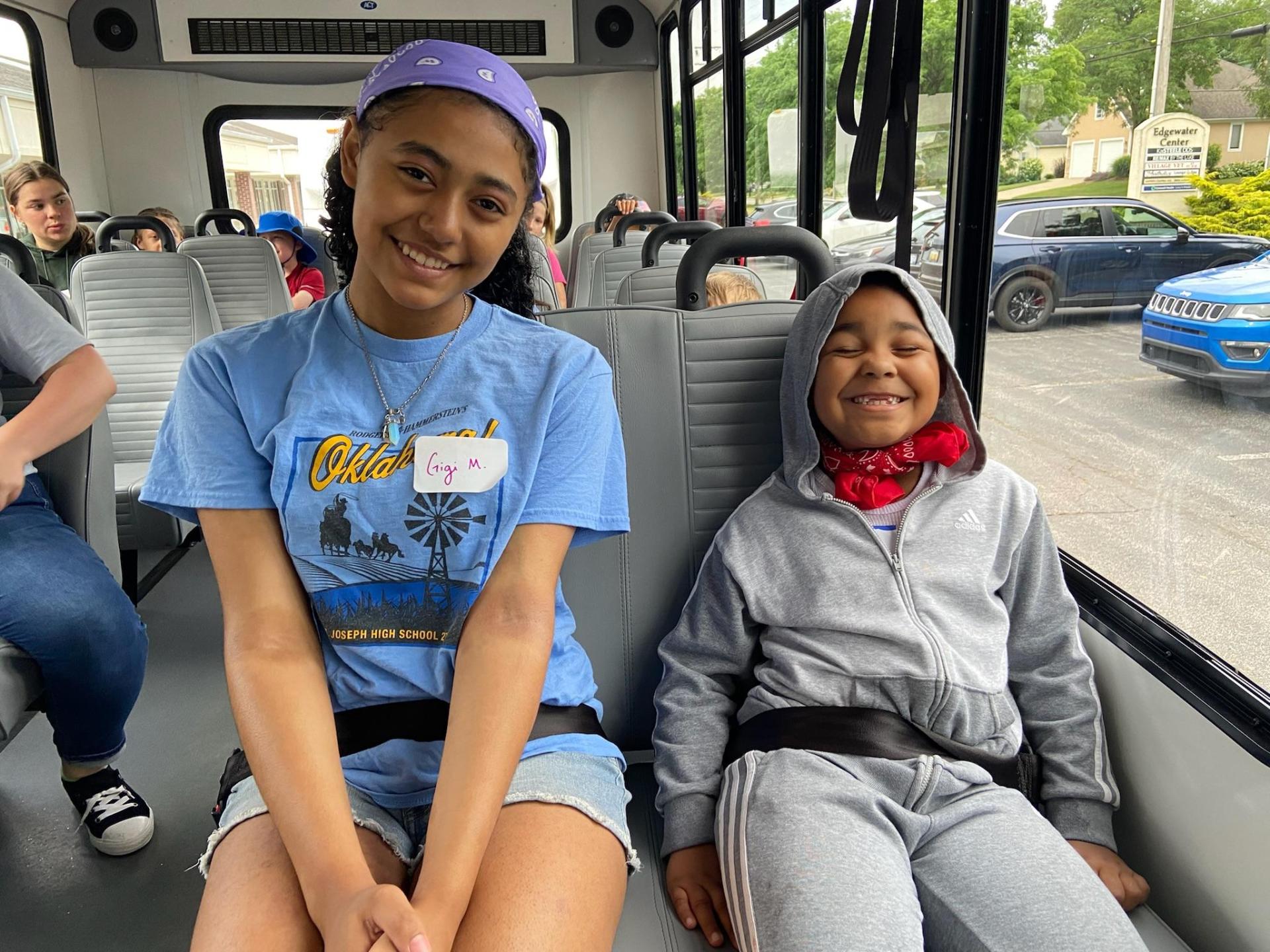 Volunteer on the Bus