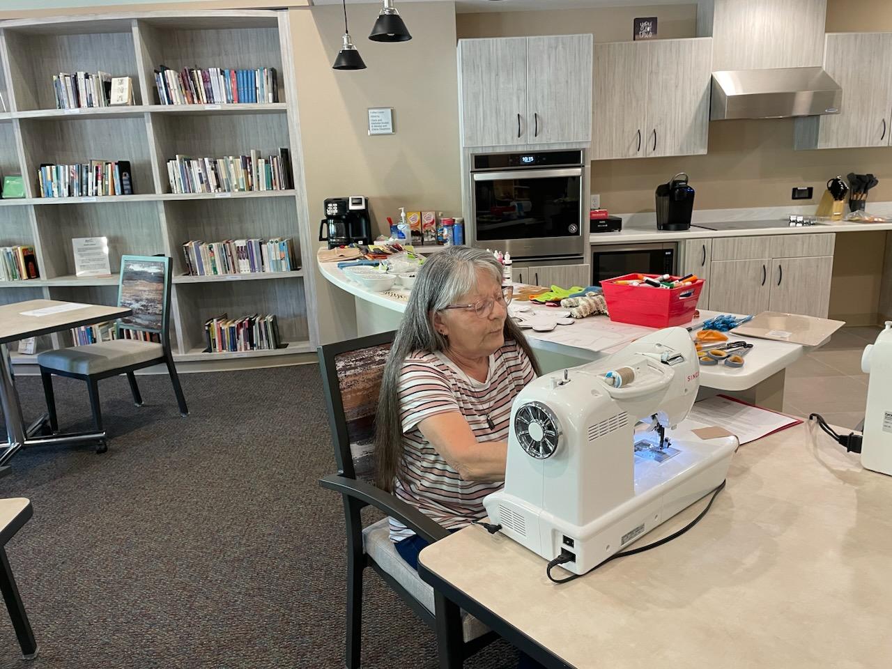 Volunteer Sewing