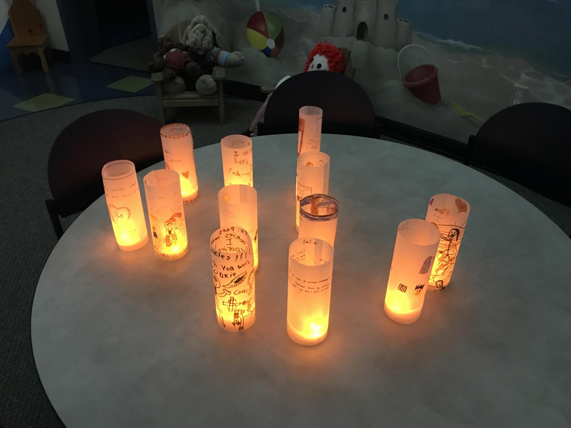 Candles at Lorys Place
